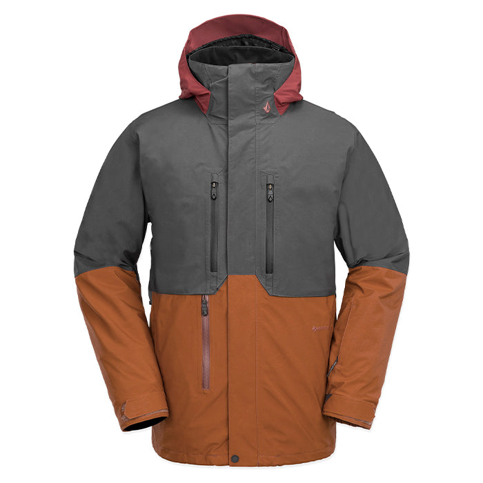 ボルコム スノーボード ウェア ジャケット VOLCOM MENS RNGE GORE-TEX JACKET Caramel ゴアテックス メンズ 24-25 日本正規品