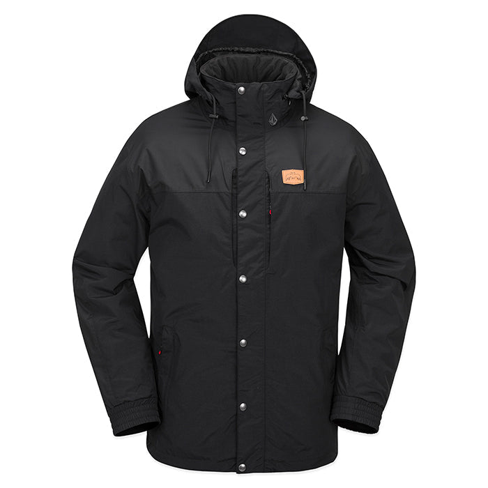 ボルコム スノーボード ウェア ジャケット VOLCOM MENS LONGO GORE-TEX JACKET Black ゴアテックス メンズ 24-25 日本正規品