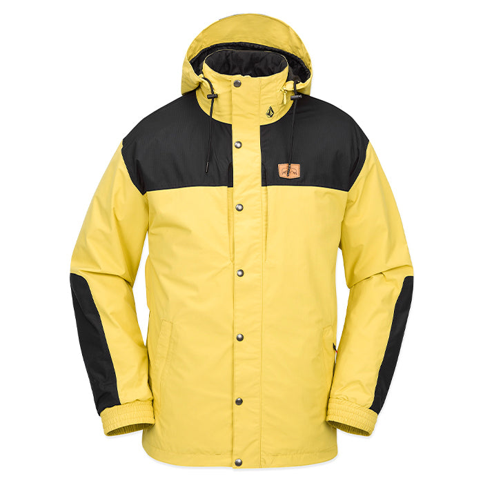 ボルコム スノーボード ウェア ジャケット VOLCOM MENS LONGO GORE-TEX JACKET Dark Yellow ゴアテックス メンズ 24-25 日本正規品