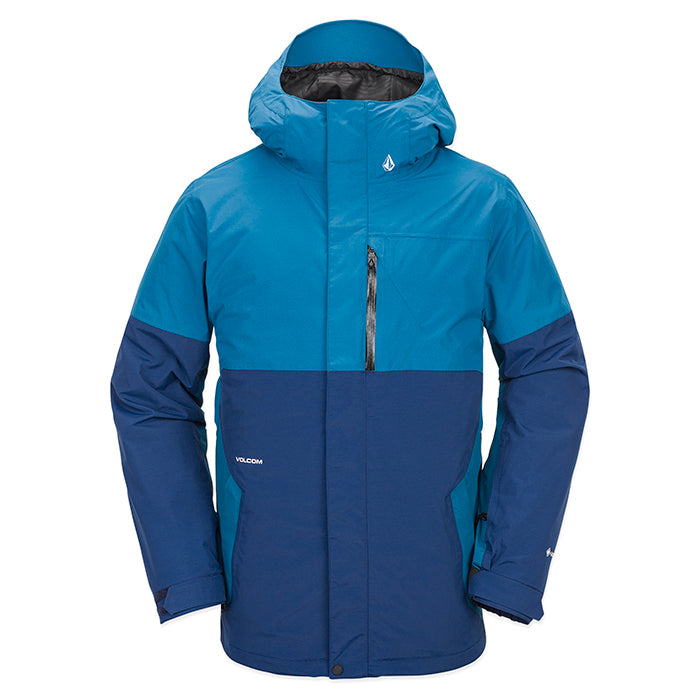 ボルコム スノーボード ウェア ジャケット VOLCOM MENS L GORE-TEX JACKET Light Blue ゴアテックス メンズ 24-25 日本正規品