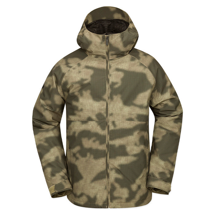 ボルコム スノーボード ウェア ジャケット VOLCOM MENS 2836 INSULATED JACKET Camouflage メンズ 24-25 日本正規品