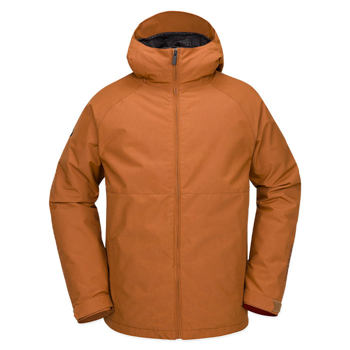 ボルコム スノーボード ウェア ジャケット VOLCOM MENS 2836 INSULATED JACKET Caramel メンズ 24-25 日本正規品