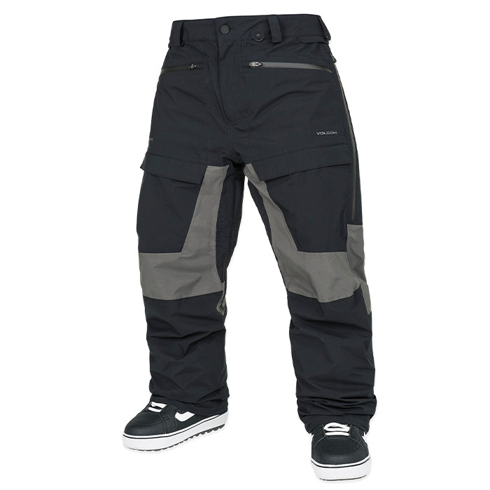 ボルコム スノーボード ウェア パンツ VOLCOM MENS RNGE STRETCH GORE-TEX PANTS Black ゴアテックス メンズ 24-25 日本正規品