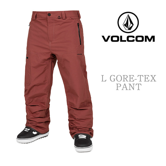 ボルコム スノーボード ウェアー パンツ VOLCOM L GORE-TEX PANT Redwood メンズ 24-25 日本正規品