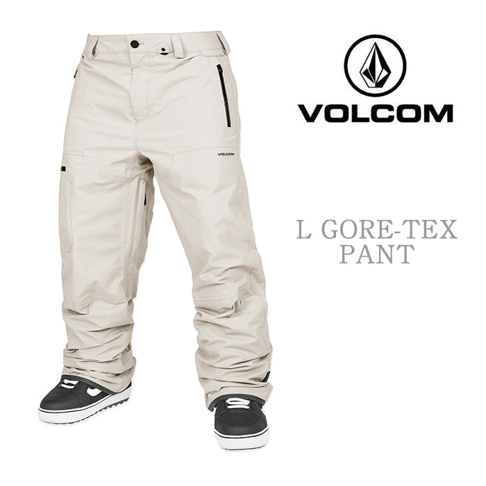 ボルコム スノーボード ウェアー パンツ VOLCOM L GORE-TEX PANT Stone メンズ 24-25 日本正規品