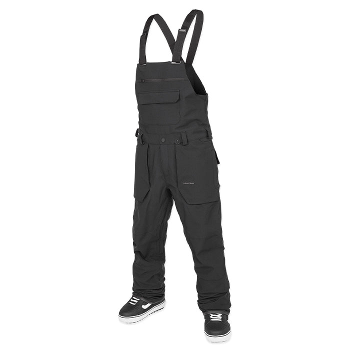 ボルコム スノーボード ウェア ビブパンツ VOLCOM MENS ROAN BIB OVERALL Black メンズ 24-25 日本正規品