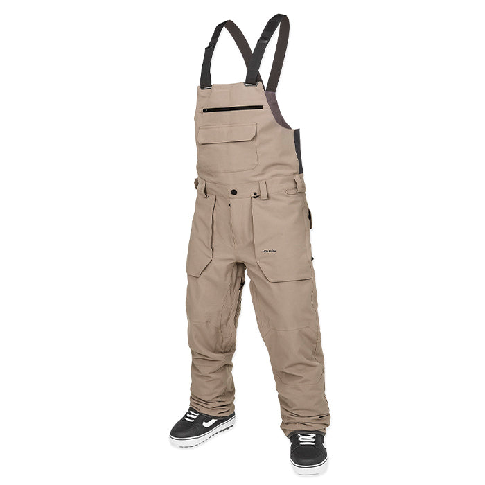 ボルコム スノーボード ウェア ビブパンツ VOLCOM MENS ROAN BIB OVERALL Chestnut Brown メンズ 24-25 日本正規品