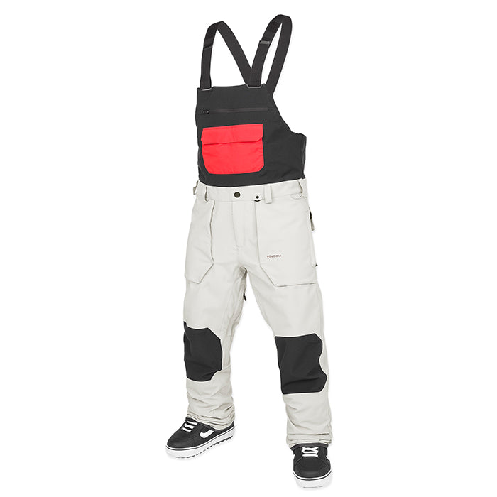 ボルコム スノーボード ウェア ビブパンツ VOLCOM MENS ROAN BIB OVERALL Stone メンズ 24-25 日本正規品