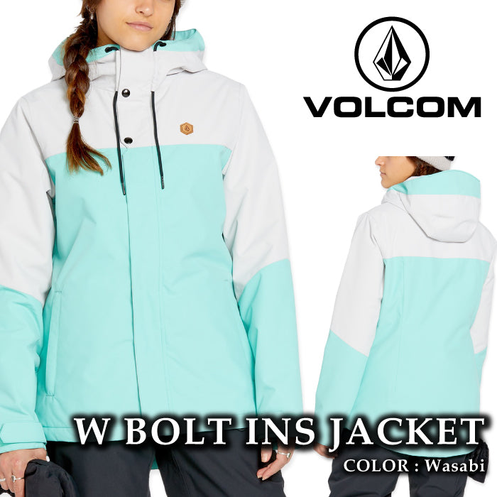 ボルコム スノーボード ウェア ジャケット VOLCOM WOMENS BOLT INSULATED JACKET Wasabi レディース 24-25 日本正規品