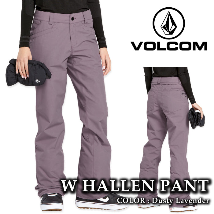 ボルコム スノーボード ウェア パンツ VOLCOM WOMENS HALLEN PANTS Dusty Lavender レディース 24-25 日本正規品