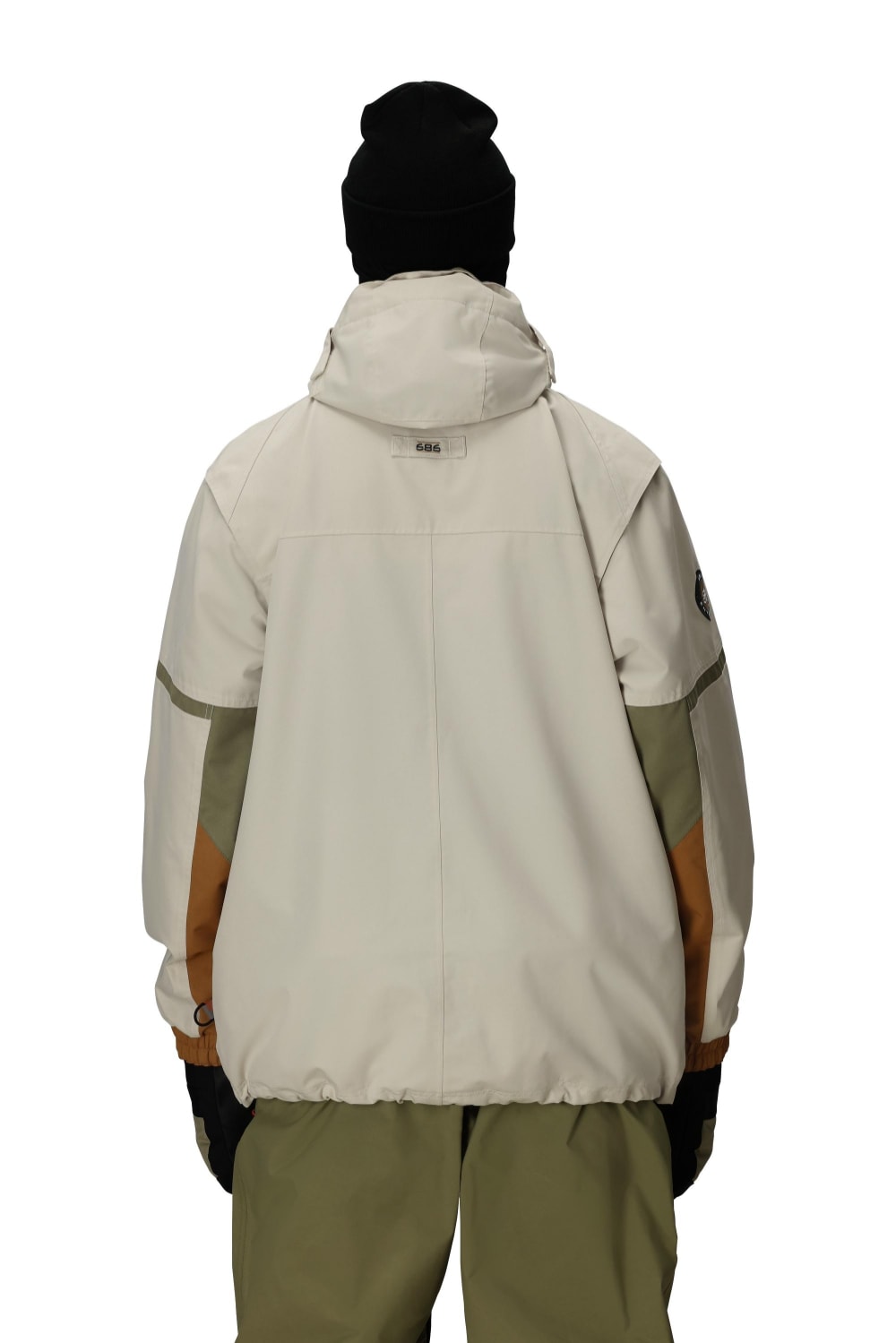 686 ロクハチロク MENS 2001 TRANSFER 2001 JACKET LIMESTONE COLORBLOCK 25-26 スノーボード ウェア