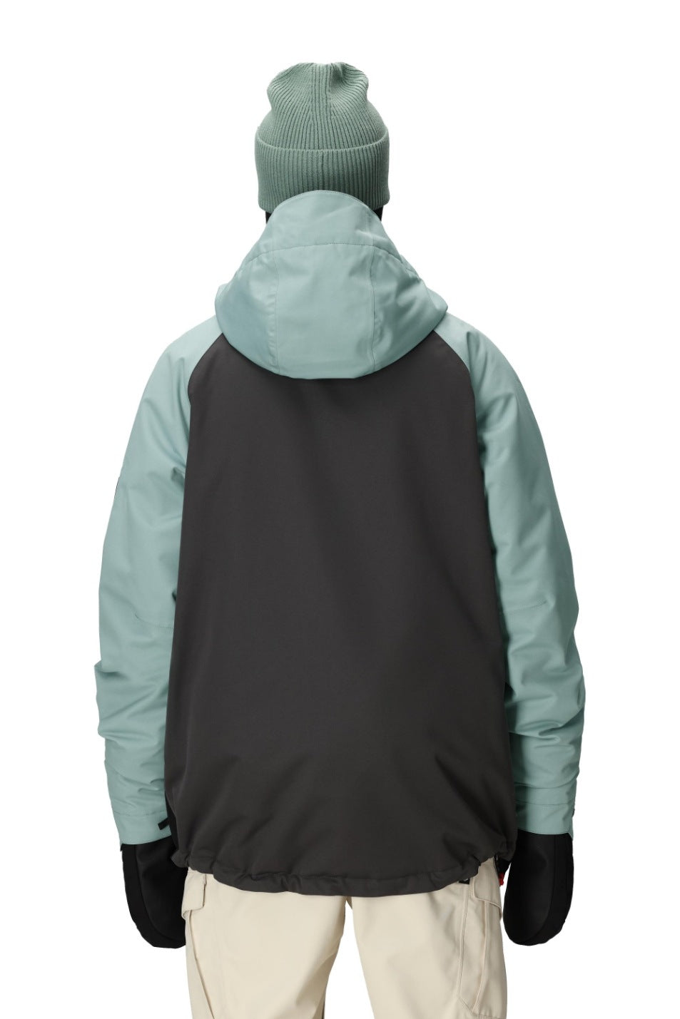 686 ロクハチロク MENS GEO INSULATED JACKET DUSTY MARINE COLORBLOCK 25-26 スノーボード ウェア