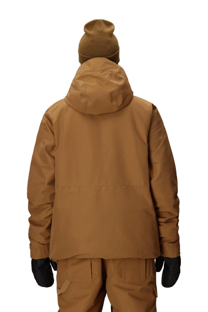 686 ロクハチロク MENS FOUNDATION INSULATED JACKET CARAMEL RIPSTOP 25-26 スノーボード ウェア