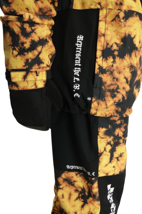 686 ロクハチロク MENS 686 SUBLIME SHELL ANORAK SUBLIME ORANGE TIE DYE 25-26 スノーボード ウェア