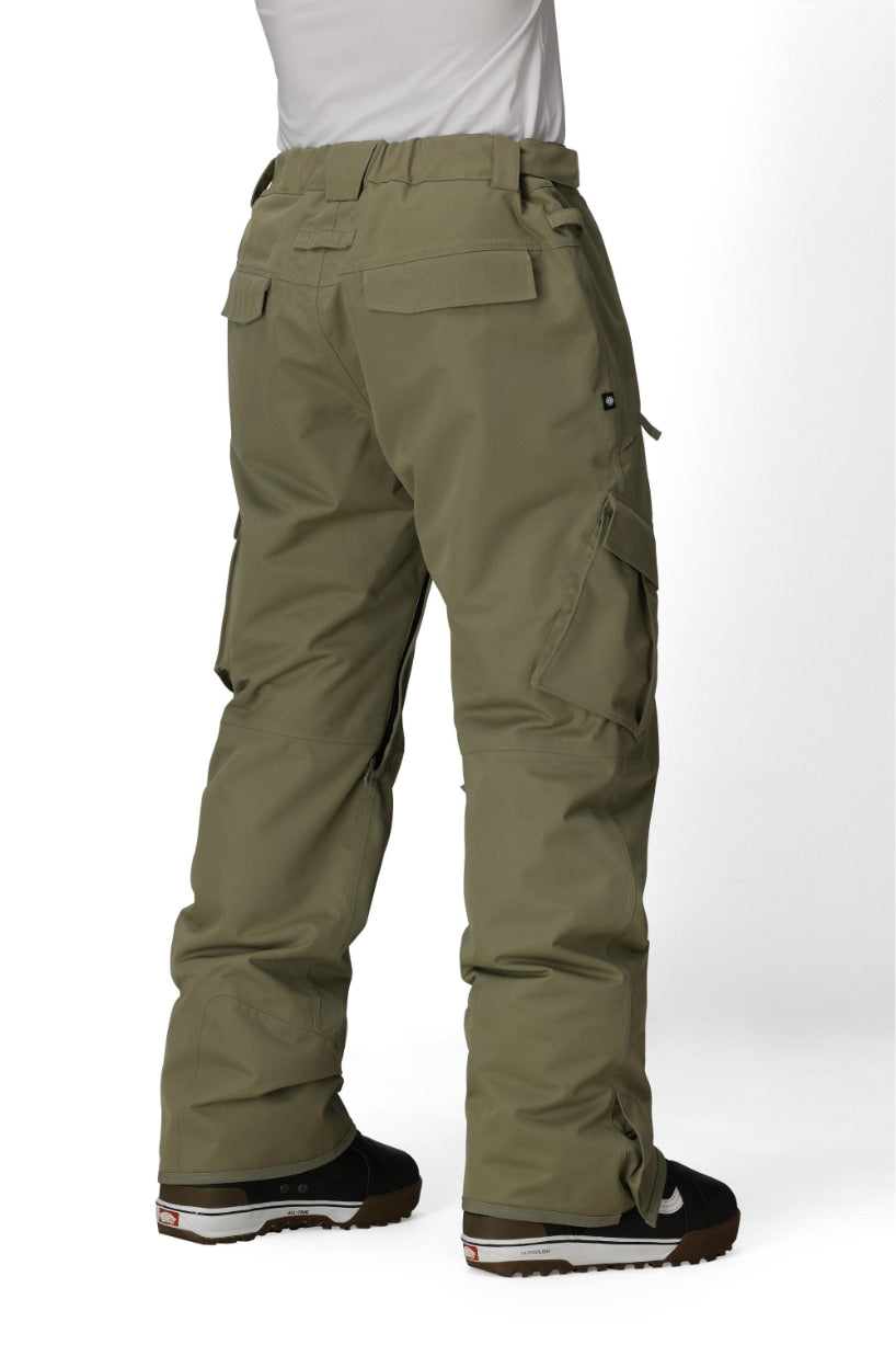 686 ロクハチロク MENS INFINITY INSULATED CARGO PANT SAGE 25-26 スノーボード ウェア