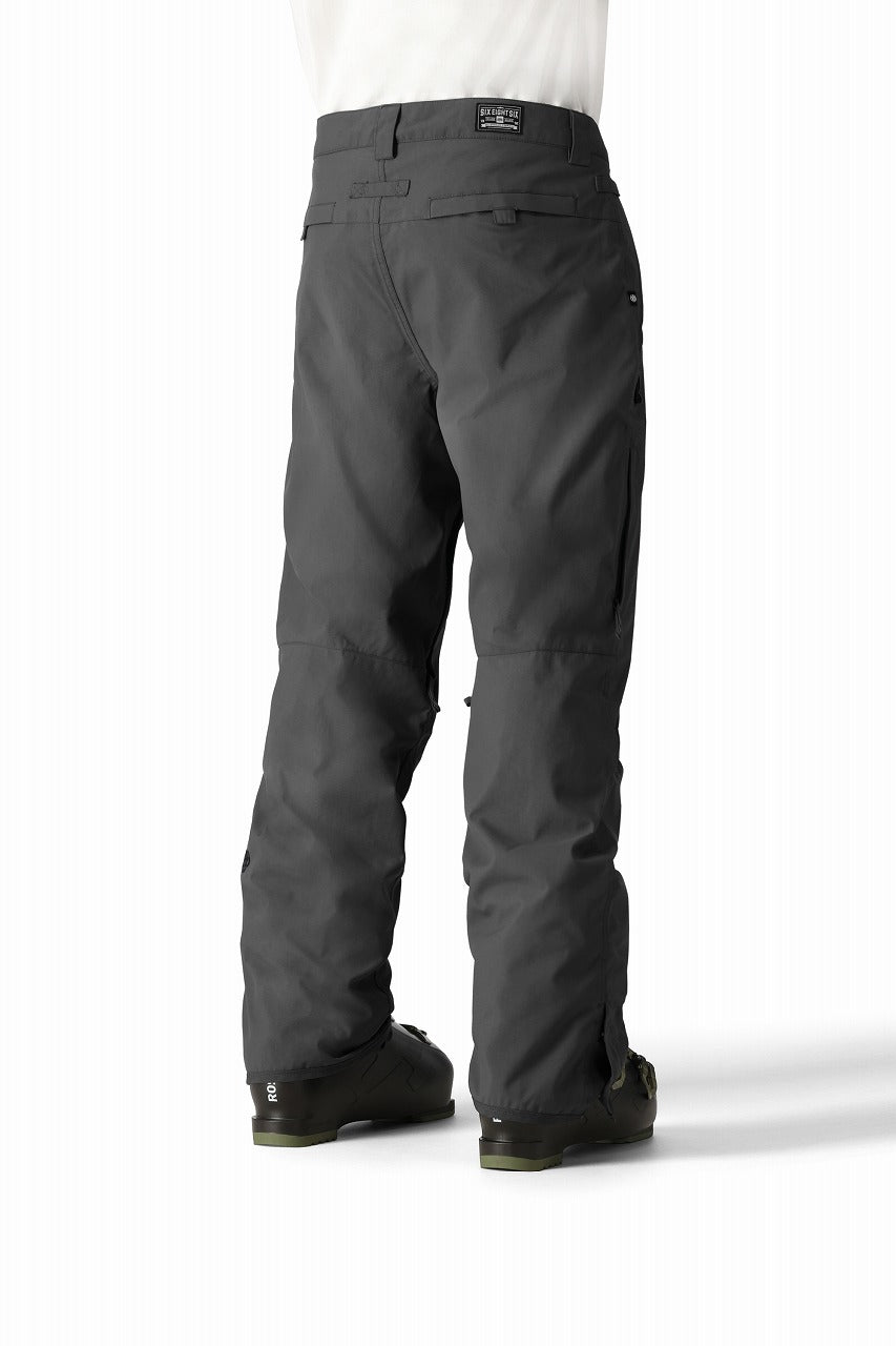 686 ロクハチロク Men's Standard Pant CHARCOAL 25-26 スノーボード ウェア