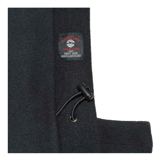 SHOWTIME ショウタイム [showtime] ﾌｰﾄﾞｳｫｰﾏｰ ｿﾘｯﾄﾞ 24-25 スノーボード フードウォーマー Black Grey