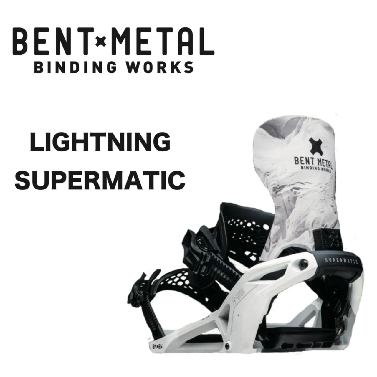 25-26 BENTMETAL LIGHTNING SUPERMATIC WHITE スノーボード 日本正規品 早期予約