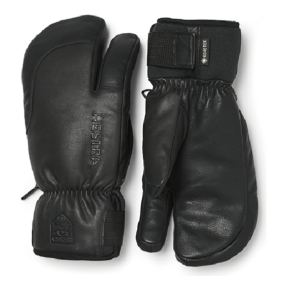 HESTRA グローブ ヘストラ Topo GTX 3-Finger Black 3004112 26-27 スノーボードグローブ 日本正規品