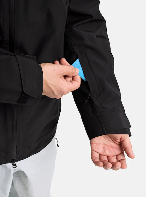 スノーボード ウェア バートン BURTON Reserve GORE-TEX 2L Jacket True Black 25-26 送料無料 日本正規品 予約商品 店頭受け取り可能