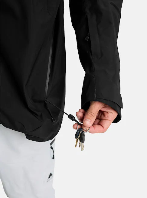 スノーボード ウェア バートン BURTON Reserve GORE-TEX 2L Jacket True Black 25-26 送料無料 日本正規品 予約商品 店頭受け取り可能