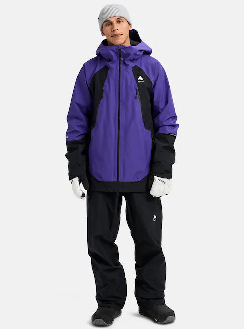 スノーボード ウェア バートン BURTON Reserve GORE-TEX 2L Jacket Prism Violet / True Black 25-26 送料無料 日本正規品 予約商品 店頭受け取り可能