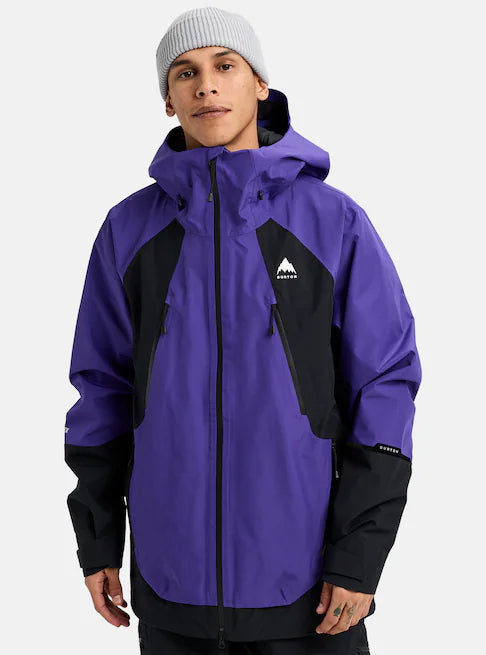 スノーボード ウェア バートン BURTON Reserve GORE-TEX 2L Jacket Prism Violet / True Black 25-26 送料無料 日本正規品 予約商品 店頭受け取り可能