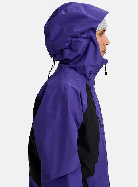 スノーボード ウェア バートン BURTON Reserve GORE-TEX 2L Jacket Prism Violet / True Black 25-26 送料無料 日本正規品 予約商品 店頭受け取り可能