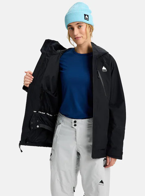 スノーボード ウェア バートン BURTON W Reserve GORE-TEX 2L Jacket True Black 25-26 送料無料 日本正規品