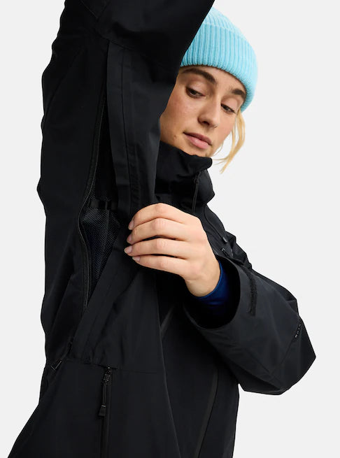 スノーボード ウェア バートン BURTON W Reserve GORE-TEX 2L Jacket True Black 25-26 送料無料 日本正規品