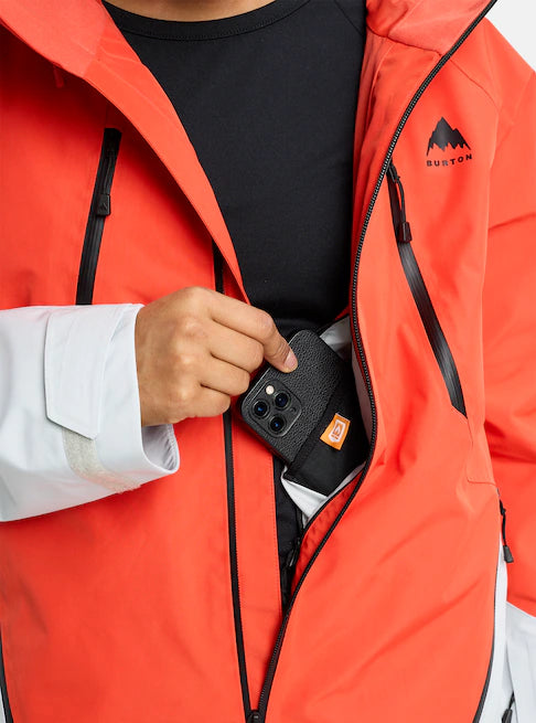 スノーボード ウェア バートン BURTON W Reserve GORE-TEX 2L Jacket Fiesta Red / Gray Cloud 25-26 送料無料 日本正規品