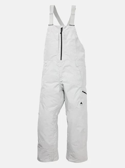 スノーボード ウェア バートン BURTON Reserve GORE-TEX 2L Bibs Gray Cloud 25-26 送料無料 日本正規品 予約商品 店頭受け取り可能