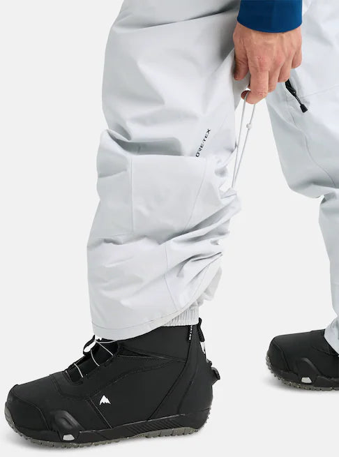 スノーボード ウェア バートン BURTON Reserve GORE-TEX 2L Bibs Gray Cloud 25-26 送料無料 日本正規品 予約商品 店頭受け取り可能