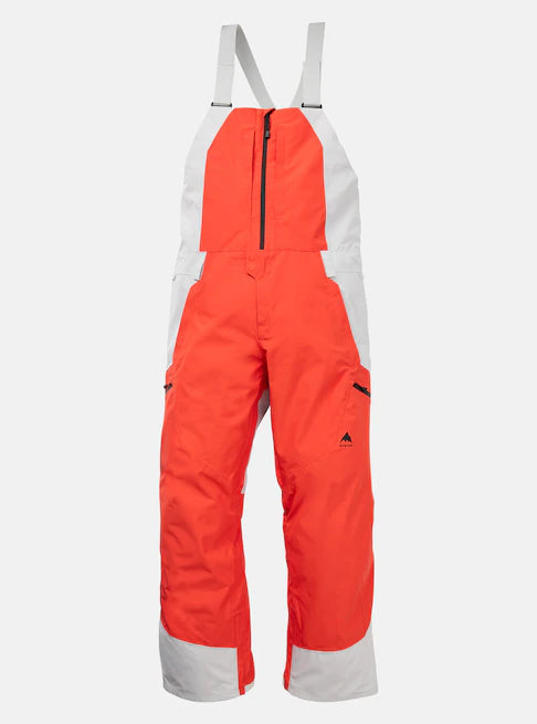 スノーボード ウェア バートン BURTON Reserve GORE-TEX 2L Bibs Fiesta Red / Gray Cloud 25-26 送料無料 日本正規品 予約商品 店頭受け取り可能