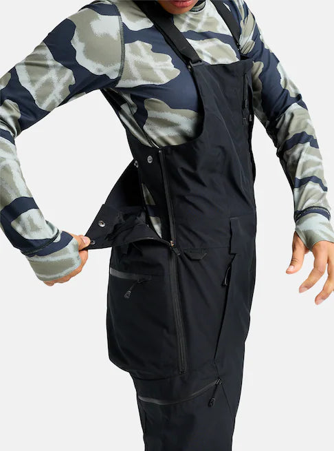 スノーボード ウェア バートン BURTON W Reserve GORE-TEX 2L Bibs True Black 25-26 送料無料 日本正規品