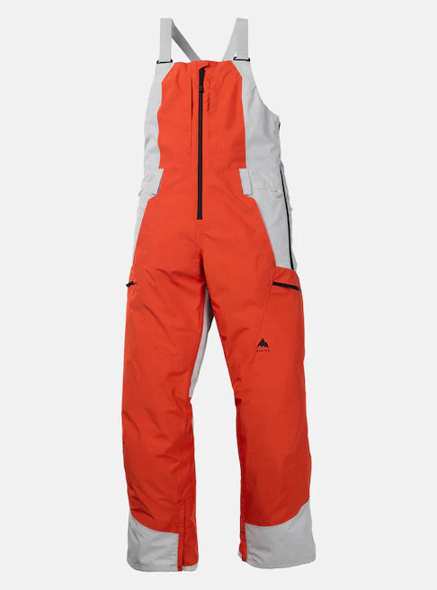 スノーボード ウェア バートン BURTON W Reserve GORE-TEX 2L Bibs Fiesta Red / Gray Cloud 25-26 送料無料 日本正規品 予約商品 店頭受け取り可能