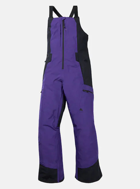 スノーボード ウェア バートン BURTON W Reserve GORE-TEX 2L Bibs Prism Violet / True Black 25-26 送料無料 日本正規品 予約商品 店頭受け取り可能
