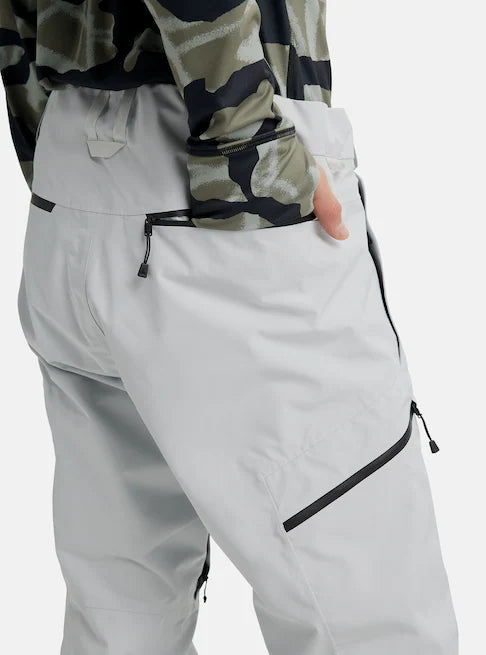 スノーボード ウェア バートン BURTON Reserve GORE-TEX 2L Pants Gray Cloud 25-26 送料無料 日本正規品 予約商品 店頭受け取り可能