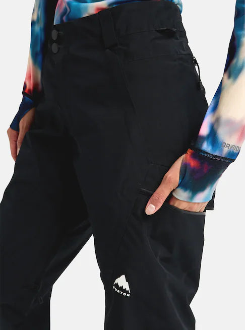 スノーボード ウェア バートン BURTON W Reserve GORE-TEX 2L Pants True Black 25-26 送料無料 日本正規品