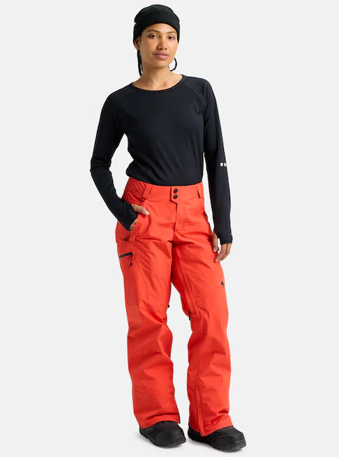 スノーボード ウェア バートン BURTON W Reserve GORE-TEX 2L Pants Fiesta Red 25-26 送料無料 日本正規品