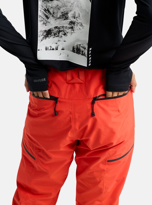 スノーボード ウェア バートン BURTON W Reserve GORE-TEX 2L Pants Fiesta Red 25-26 送料無料 日本正規品