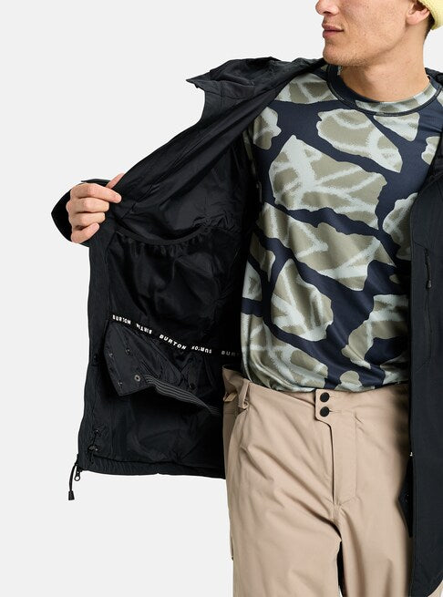 スノーボード ウェア バートン BURTON Reserve 2L Jacket True Black 25-26 送料無料 日本正規品 予約商品 店頭受け取り可能