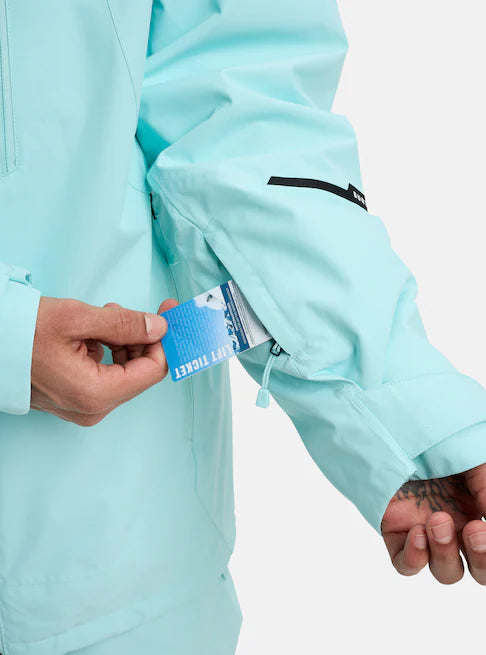 スノーボード ウェア バートン BURTON Reserve 2L Jacket Light Teal 25-26 送料無料 日本正規品 予約商品 店頭受け取り可能
