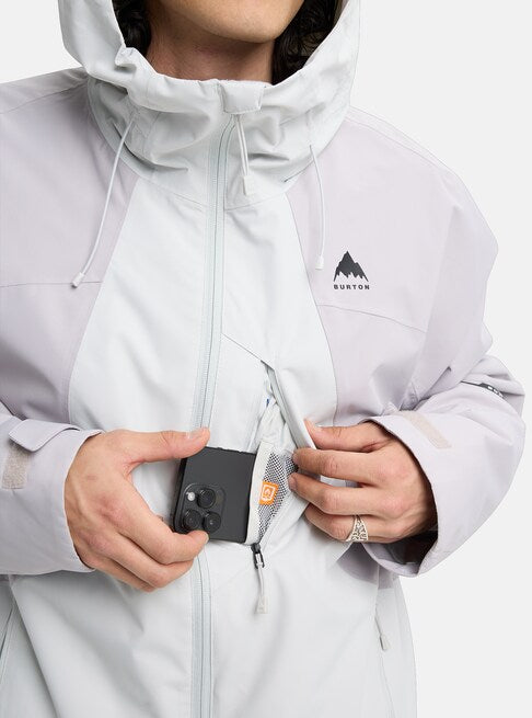 スノーボード ウェア バートン BURTON Reserve 2L Jacket Gray Cloud / Washed Lavender 25-26 送料無料 日本正規品 予約商品 店頭受け取り可能