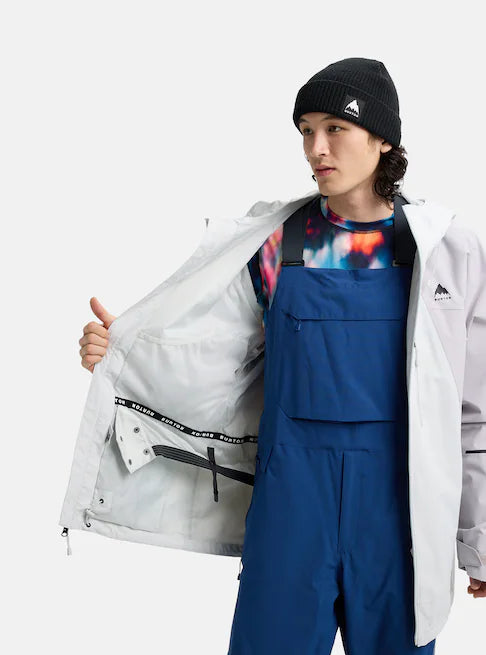 スノーボード ウェア バートン BURTON Reserve 2L Jacket Gray Cloud / Washed Lavender 25-26 送料無料 日本正規品 予約商品 店頭受け取り可能