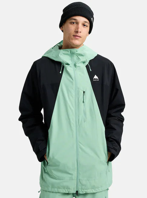 スノーボード ウェア バートン BURTON Reserve 2L Jacket Soft Sage / True Black 25-26 送料無料 日本正規品 予約商品 店頭受け取り可能