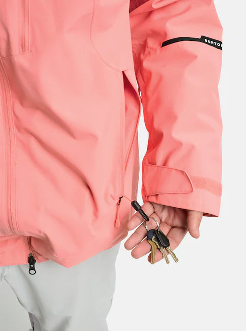 スノーボード ウェア バートン BURTON Reserve 2L Jacket Sunrise Coral 25-26 送料無料 日本正規品 予約商品 店頭受け取り可能