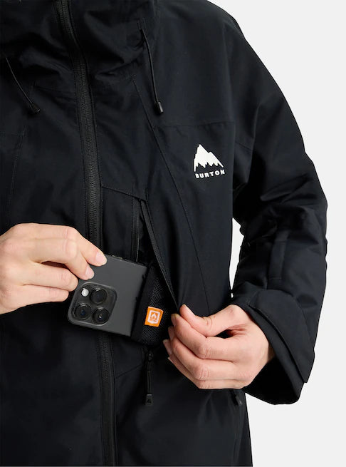 スノーボード ウェア バートン BURTON W Reserve 2L Jacket True Black 25-26 送料無料 日本正規品 予約商品 店頭受け取り可能