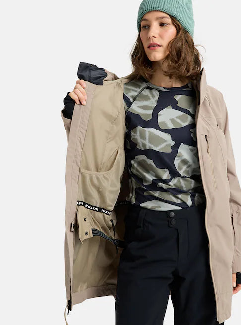 スノーボード ウェア バートン BURTON W Reserve 2L Jacket Summit Taupe 25-26 送料無料 日本正規品 予約商品 店頭受け取り可能