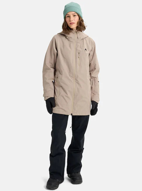 スノーボード ウェア バートン BURTON W Reserve 2L Jacket Summit Taupe 25-26 送料無料 日本正規品 予約商品 店頭受け取り可能